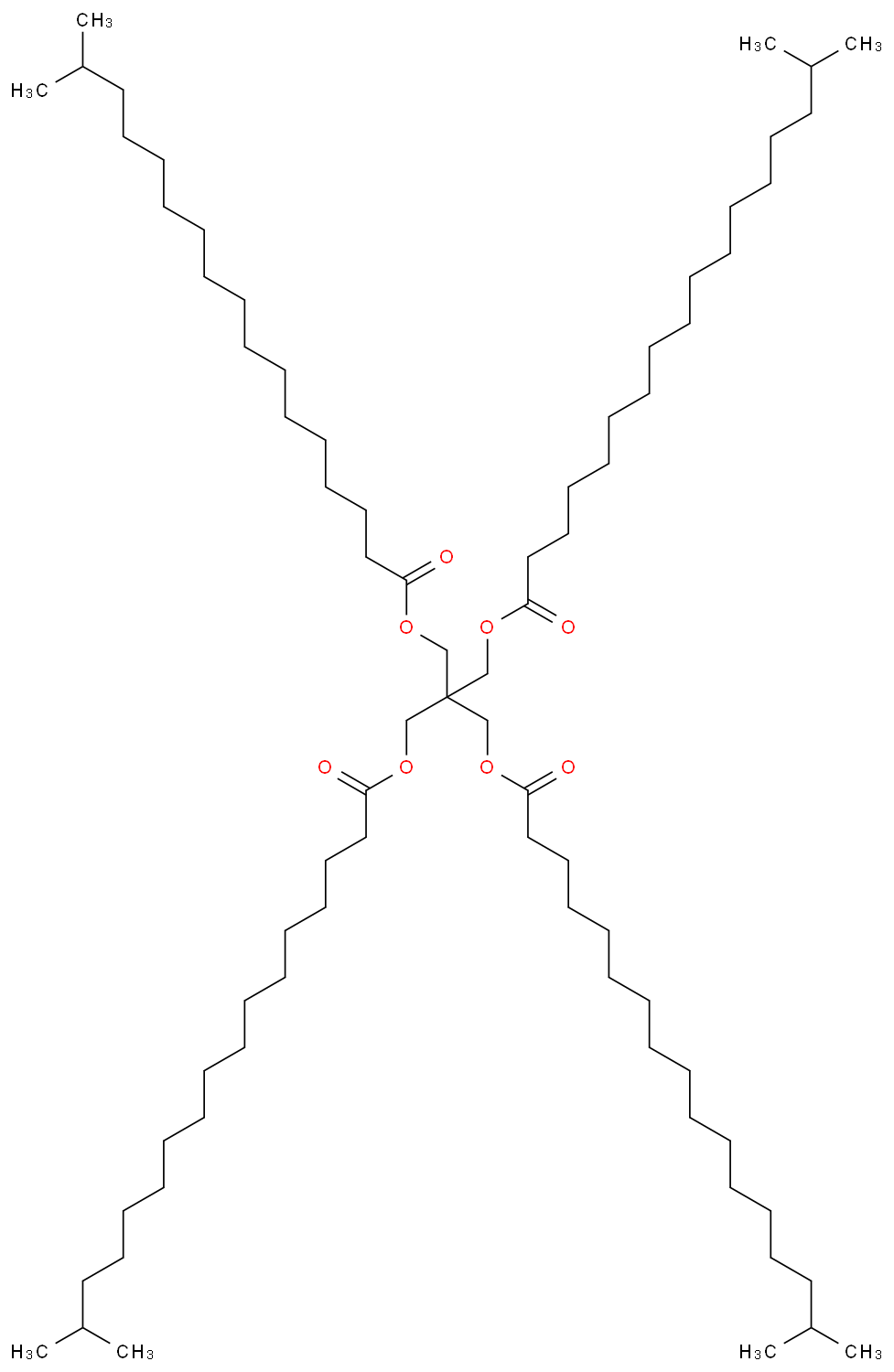Isooctadecanoic acid,1,1'-[2,2-bis[[(1-oxoisooctadecyl)oxy]methyl]-1,3-propanediyl] ester  