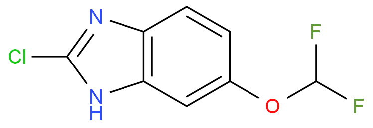 2-Chloro-6-(difluoromethoxy)-1H-benzimidazole