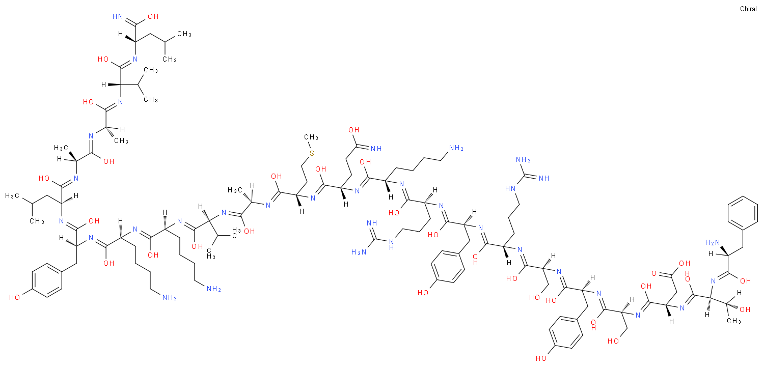 肾上腺髓质素(22-52 )(人体)化学结构式