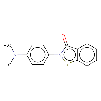 2-(4-(二甲基氨基)苯基)苯并[d]异噻唑-3(2H)-酮CAS号106595-93-1；（科研试剂/现货供应）
