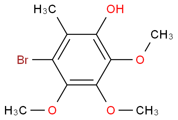 3-Bromo-4,5,6-trimethoxy-2-methylphenol