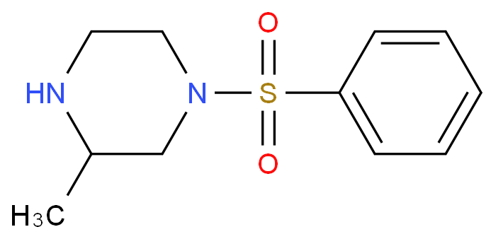 1-BENZENESULFONYL-3-METHYL-PIPERAZINE