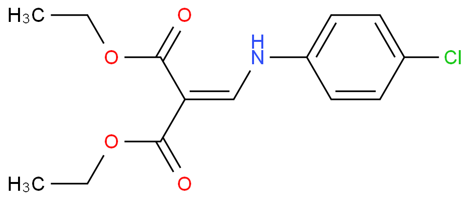 2-((4-CHLOROPHENYLAMINO)METHYLENE)MALONIC ACID DIETHYL ESTER