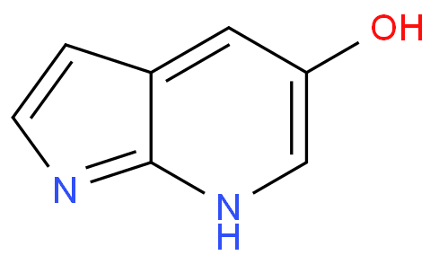 5-羟基-7-氮杂吲哚化学结构式