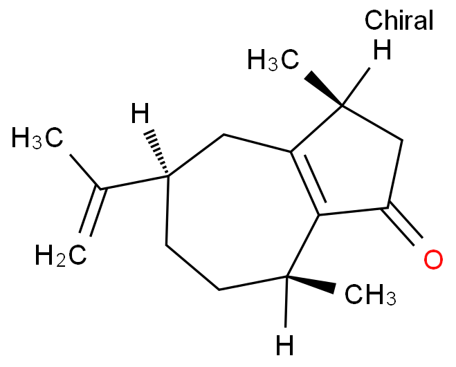 3,4,5,6,7,8-Hexahydro-3α,8α-dimethyl-5α-(1-methylethenyl)azulene-1(2H)-one  