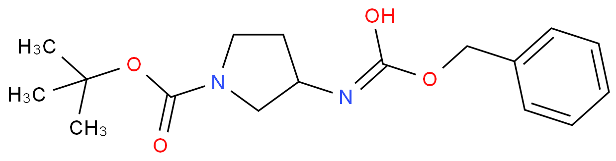 1-BOC-3-CBZ-AMINOPYRROLIDINE