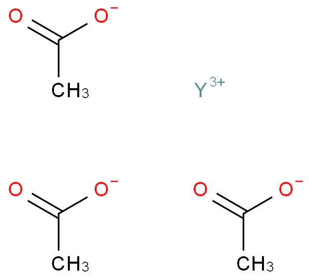 yttrium(3+);triacetate