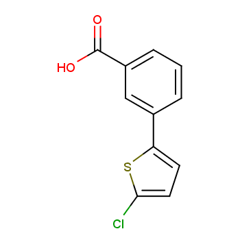 3-(5-(Methoxycarbonyl)thiophen-2-yl)benzoic acid