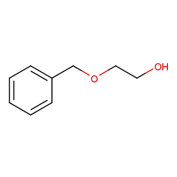 2-苄氧基乙醇化学结构式