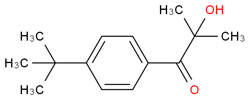 1-[4-(1,1-dimethylethyl)phenyl]-2-hydroxy-2-methylpropan-1-one