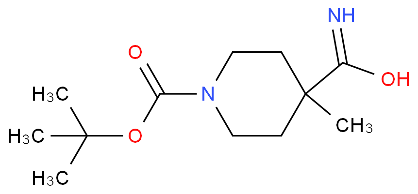 1-BOC-4-甲基-4-哌啶甲酰胺CAS号343788-67-0；科研试剂/现货供应