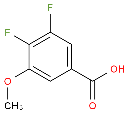 3,4-二氟-5-甲氧基苯甲酸 CAS号:887584-98-7科研及生产专用 高校及研究所支持货到付款