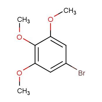 1-溴-3,4,5-三甲氧基苯化学结构式