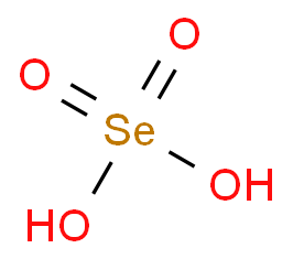 硒酸化学结构式