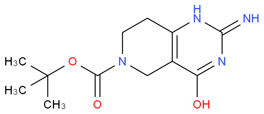 2-AMINO-3,5,7,8-TETRAHYDRO-4-OXO-PYRIDO[4,3-D]PYRIMIDINE-6(4H)-CARBOXYLIC ACID 1,1-DIMETHYLETHYL ESTER