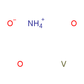 7803-55-6 偏钒酸铵 结构式图片