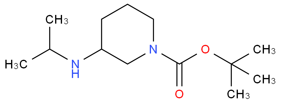 3-[(1-甲基乙基)氨基]-1-哌啶甲酸叔丁酯