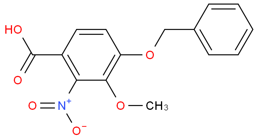 4-苄氧基-3-甲氧基-2-硝基苯甲酸CAS号3584-32-5；（科研试剂/现货供应，质量保证）