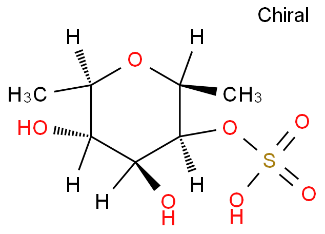 岩藻多糖化学结构式