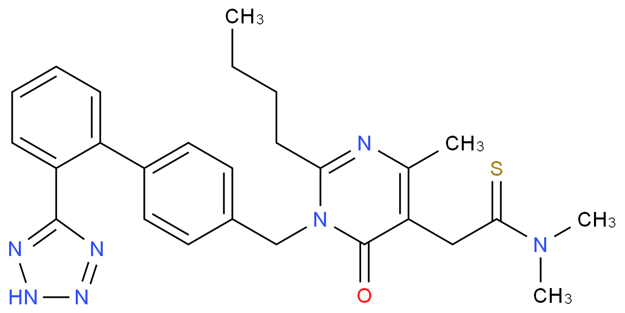 非马沙坦化学结构式