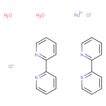 顺式-二氯双(2,2'-联吡啶)钌(ii)二水合物