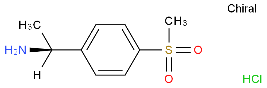 (S)-1-(4-(甲基磺酰基)苯基)乙胺盐酸盐CAS号1212202-62-4；（科研试剂/现货供应，质量保证）