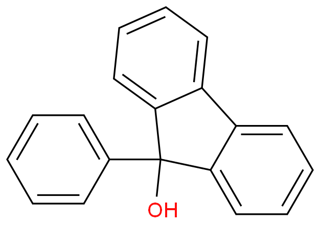 9-Phenyl-9-fluorenol structure