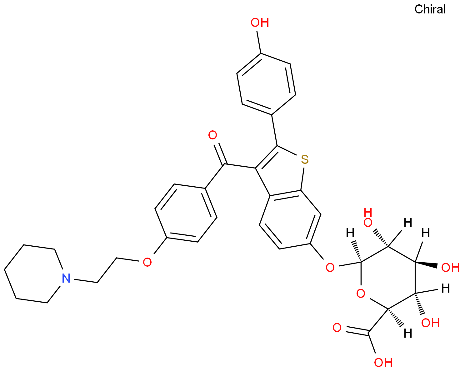 Raloxifene 6'-glucuronide