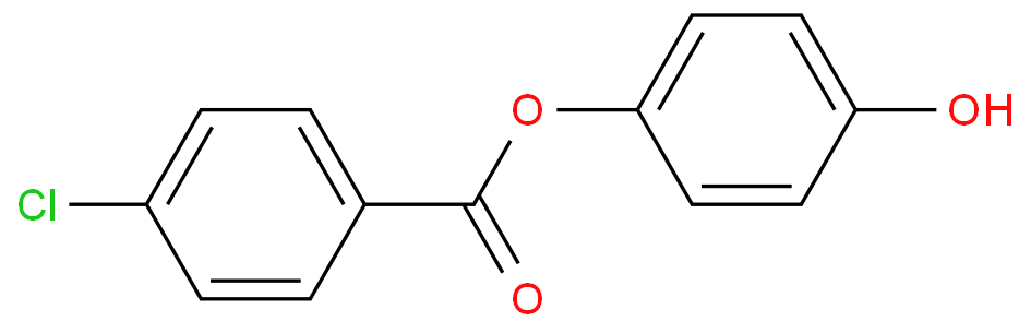 Benzoic acid, 4-chloro-, 4-hydroxyphenyl ester