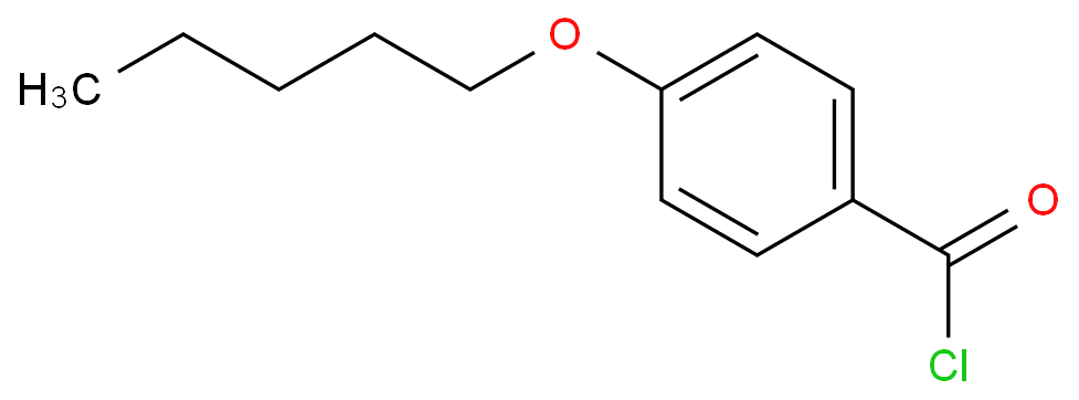 Benzoyl chloride,4-(pentyloxy)-  