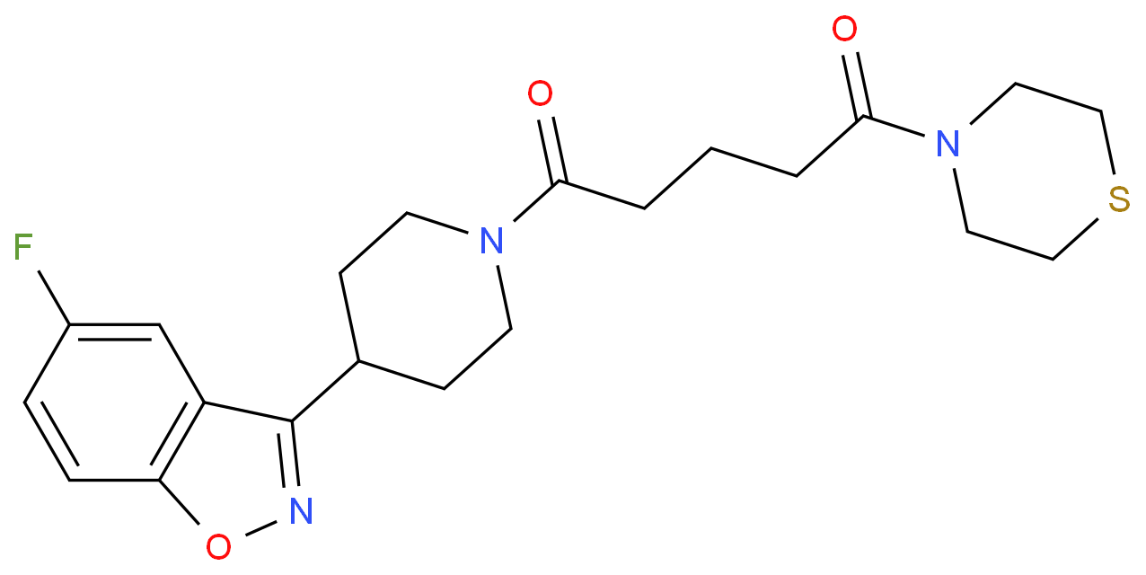 n'-[2-methyl-4-(thiomorpholine-4-carbonyl)phenyl]-n-(propan-2-yl)ethanediamide structure
