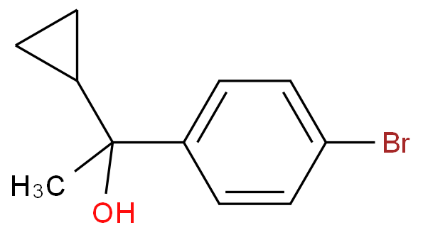 4-bromo-alpha-cyclopropyl-alpha-methylbenzyl alcohol