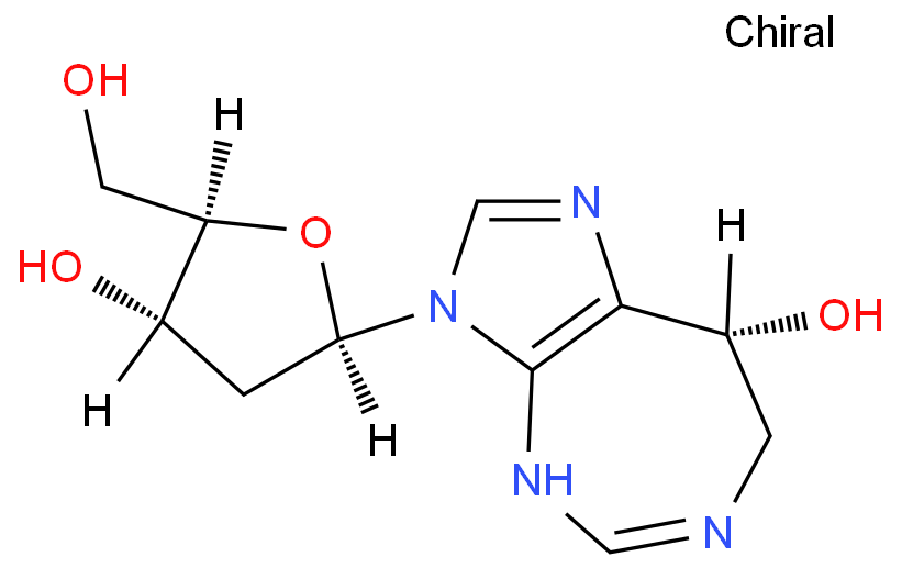 脱氧助间型霉素化学结构式