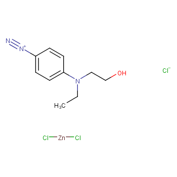 4-DIAZO-N-ETHYL-N-(2-HYDROXYETHYL)ANILINE CHLORIDE ZINC CHLORIDE