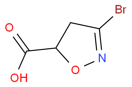 3-bromo-4,5-dihydro-isoxazole-5-carboxylic acid