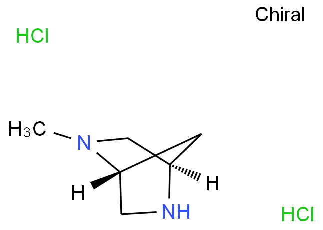 (1R,4R)-5-甲基-2,5-二氮杂双环[2.2.1]庚烷二盐酸盐 产品图片