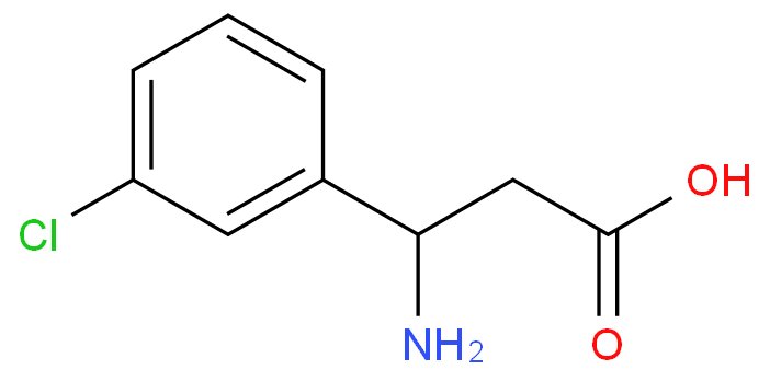 3-氨基-3-(3-氯苯基)丙酸 CAS号:68208-21-9科研及生产专用 高校及研究所支持货到付款