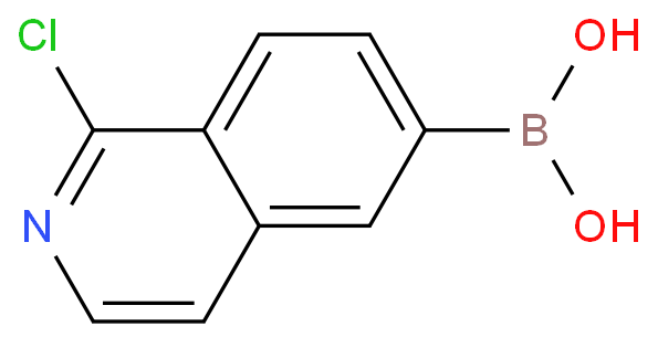 (1-氯异喹啉-6-基)硼酸/1800484-01-8