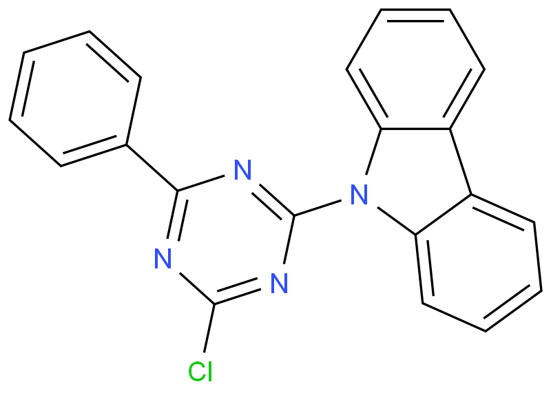 9-(4-氯-6-苯基-1,3,5-三嗪-2-基)-9H-咔唑CAS号1268244-56-9；现货优势供应/科研实验用
