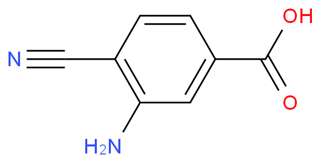 3-氨基-4-氰基苯甲酸 CAS号:159847-71-9科研及生产专用 高校及研究所支持货到付款