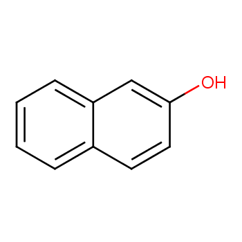 2-Naphthol; 135-19-3 structural formula
