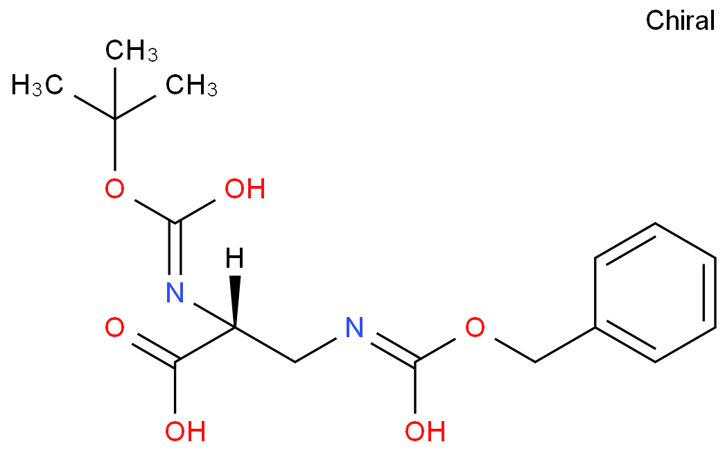 N-[(1,1-Dimethylethoxy)carbonyl]-3-[[(phenylmethoxy)carbonyl]amino]-D-alanine