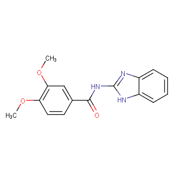 N-(1H-苯并[d]咪唑-2-基)-3,4-二甲氧基苯甲酰胺CAS号191028-27-0；现货优势供应