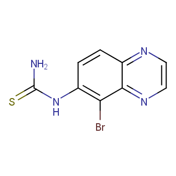 5-Bromoquinazolin-6-ylthiourea  