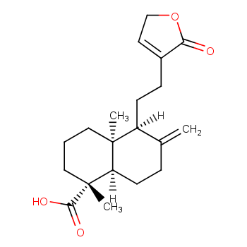 松柏酸化学结构式