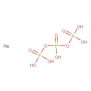 三聚磷酸钠化学结构式