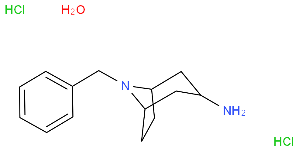 (3-內(nèi))-8-芐基-8-氮雜雙環(huán)(3.2.1)辛-3-胺鹽酸鹽一水合物