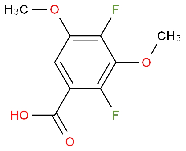 2,4-二氟-3,5-二甲氧基苯甲酸 CAS号:1003709-80-5科研及生产专用 高校及研究所支持货到付款