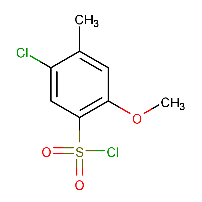 5-氯-2-甲氧基-4-甲苯磺酰氯 CAS号:889939-48-4科研及生产专用 高校及研究所支持货到付款
