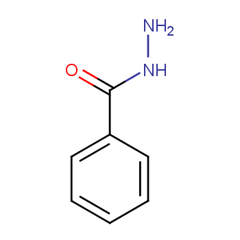 苯甲酰肼化学结构式